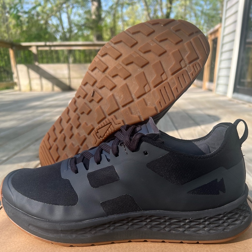 Goruck Rough Runners Training Shoes Size 10.5 Mens  Black/ Gum 🔥